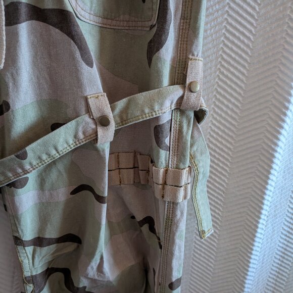 SMFK WildWorld Paratrooper Pants Desert Camo Cargo Utility Streetwear Size Small - Picture 9 of 15